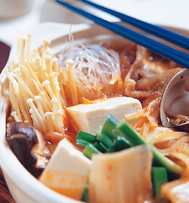 食谱:泡菜豆腐锅