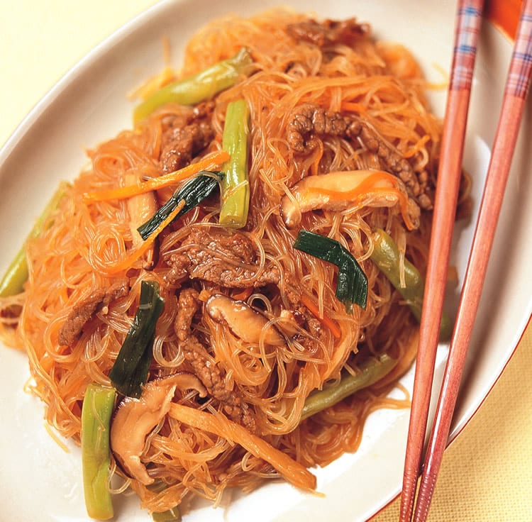 食谱:蠔油牛肉炒米粉