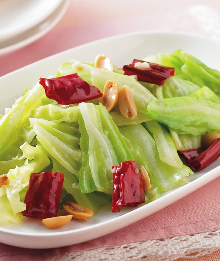食谱:宫保高丽菜