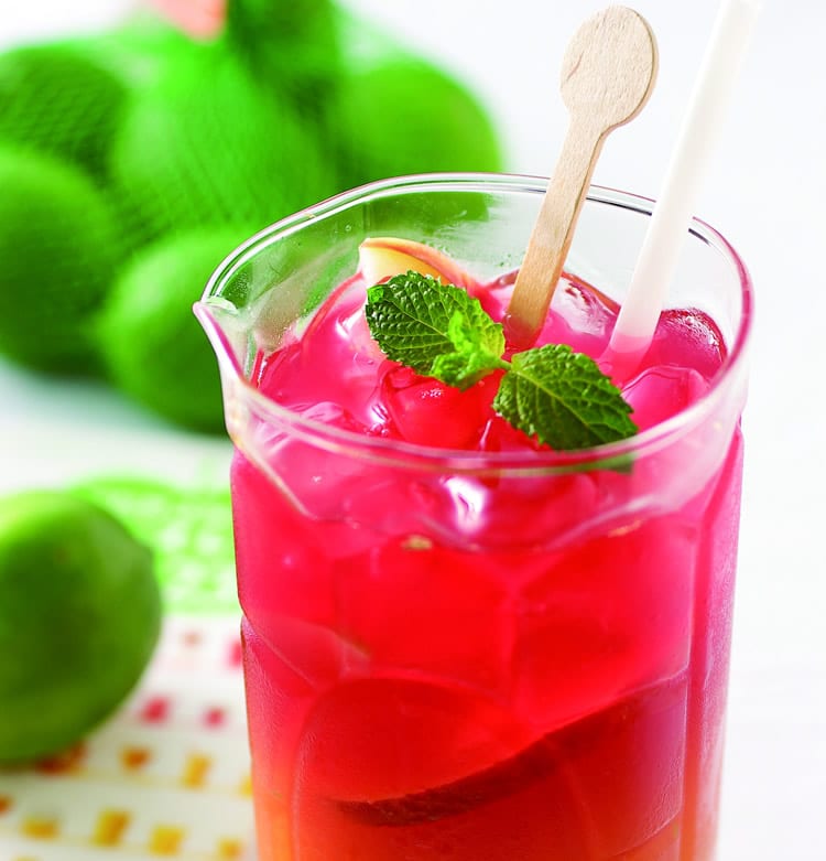 食谱:水果冰茶