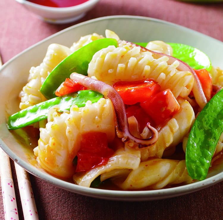 食谱:辣酱鱿鱼