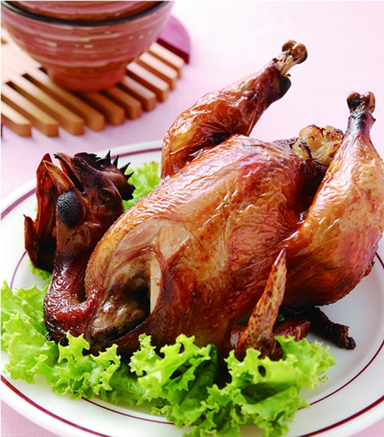 食谱:香葱烤全鸡