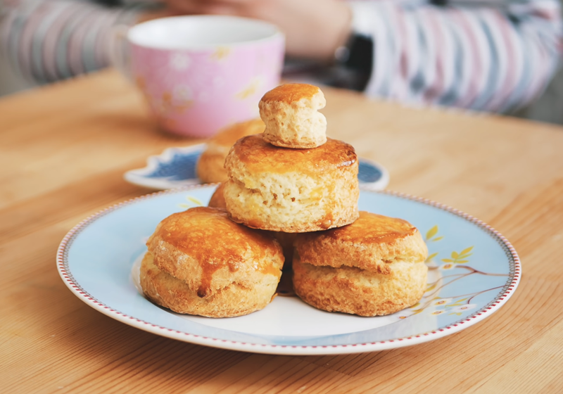 自制英国皇室下午茶Cream Tea：经典英式司康 (影音)