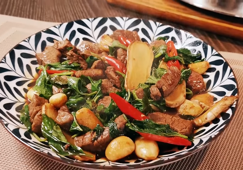 三杯炒牛肉 (影音)