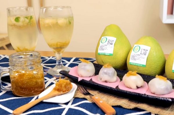 中秋节最应景的柚子三吃！冰心麻糬、蜜柚酱一定要学